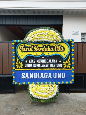 Papan Bunga Duka di Gemah