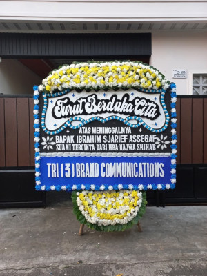 Papan Bunga Duka di Gemah